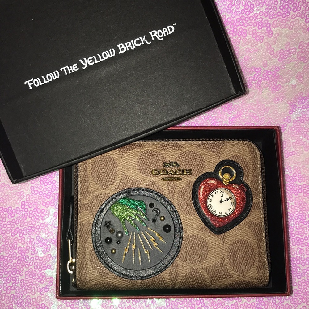 Coach | The Wizard Of Oz Collection 2019 Small Zip Wallet Nwot And Box Included.